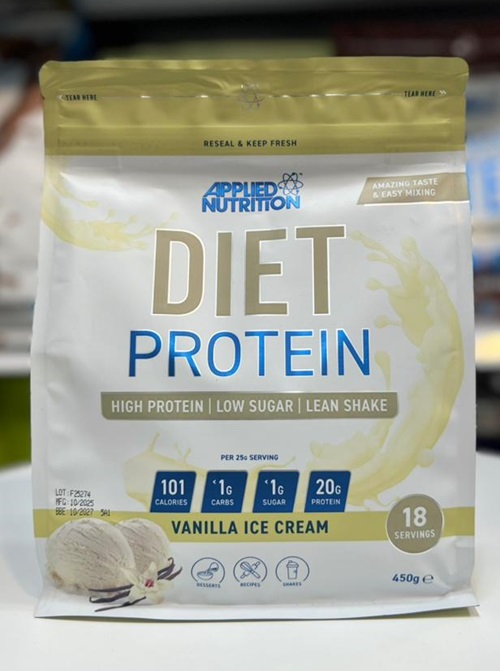 AN DIET PROTEIN VANILLA ICE CREAM 450GR